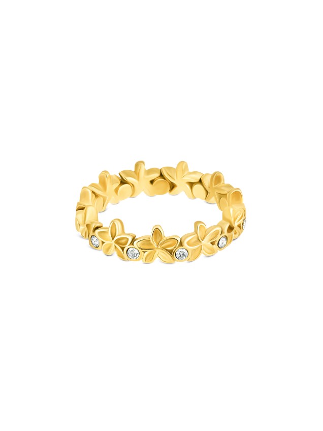 Anel One Senhora Fleur Gold 6