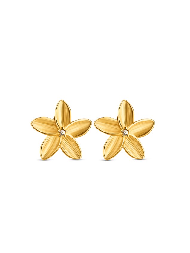 Brincos One Senhora Fleur Gold